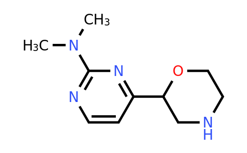 1316218-43-5 | n,n-Dimethyl-4-(morpholin-2-yl)pyrimidin-2-amine