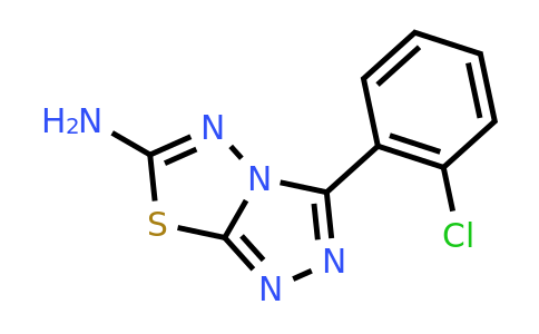 13182-73-5 | 3-(2-Chlorophenyl)-[1,2,4]triazolo[3,4-b][1,3,4]thiadiazol-6-amine