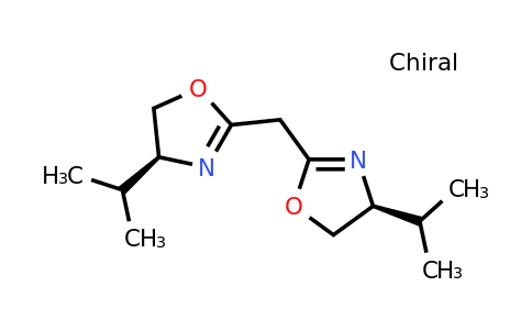 131833-90-4 | Bis[(S)-4-isopropyl-4,5-dihydrooxazol-2-yl]methane