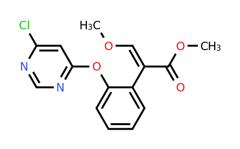 131860-97-4 | (E)-Methyl 2-(2-((6-chloropyrimidin-4-yl)oxy)phenyl)-3-methoxyacrylate