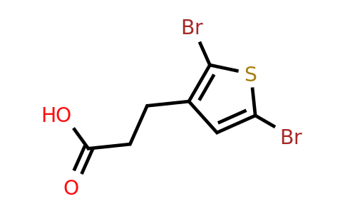 13191-40-7 | 3-(2,5-Dibromothiophen-3-yl)propanoic acid