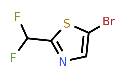 1319255-36-1 | 5-Bromo-2-(difluoromethyl)-1,3-thiazole