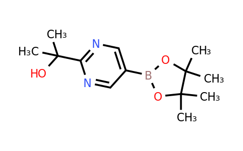 1319255-87-2 | 2-[5-(Tetramethyl-1,3,2-dioxaborolan-2-yl)pyrimidin-2-yl]propan-2-ol