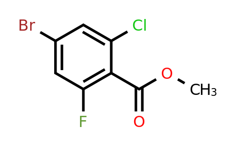 1321613-02-8 | Methyl 4-bromo-2-chloro-6-fluorobenzoate