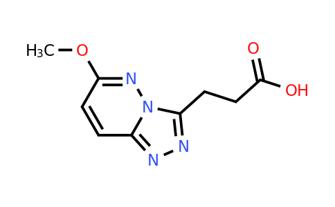 1322604-60-3 | 3-{6-methoxy-[1,2,4]triazolo[4,3-b]pyridazin-3-yl}propanoic acid