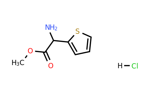 132289-66-8 | Methyl 2-amino-2-(thiophen-2-yl)acetate hydrochloride