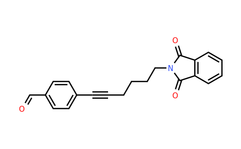 1323192-58-0 | 4-[6-(1,3-Dioxo-2,3-dihydro-1H-isoindol-2-yl)hex-1-yn-1-yl]benzaldehyde