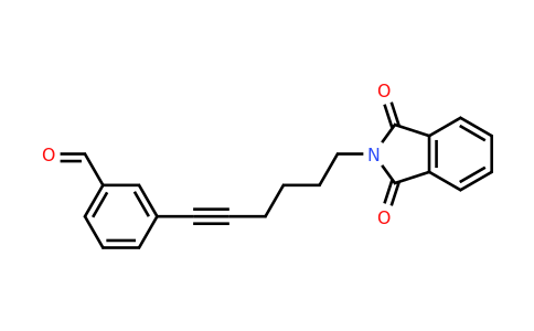 1323192-74-0 | 3-[6-(1,3-Dioxo-2,3-dihydro-1H-isoindol-2-yl)hex-1-yn-1-yl]benzaldehyde