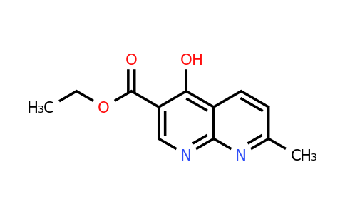 13250-96-9 | Ethyl 4-hydroxy-7-methyl-1,8-naphthyridine-3-carboxylate