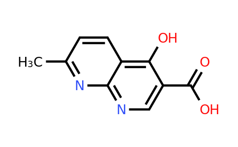 13250-97-0 | 4-Hydroxy-7-methyl-1,8-naphthyridine-3-carboxylic acid