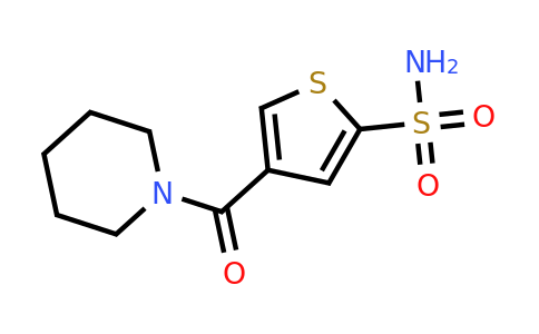 1325175-23-2 | 4-(Piperidine-1-carbonyl)thiophene-2-sulfonamide