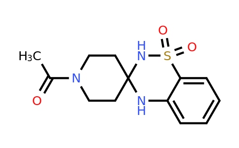 1325303-25-0 | 1-(1,1-Dioxido-2H,4H-spiro[benzo[e][1,2,4]thiadiazine-3,4'-piperidin]-1'-yl)ethan-1-one