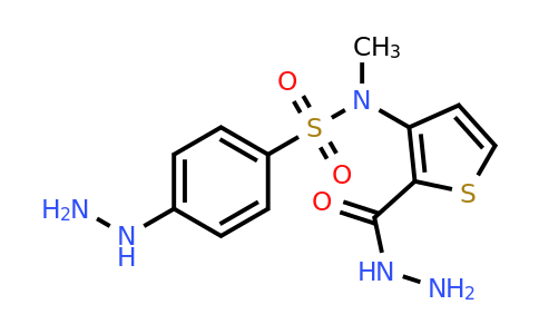 1325305-20-1 | N-(2-(hydrazinecarbonyl)thiophen-3-yl)-4-hydrazinyl-N-methylbenzenesulfonamide