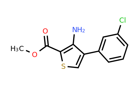 1325306-18-0 | Methyl 3-amino-4-(3-chlorophenyl)thiophene-2-carboxylate