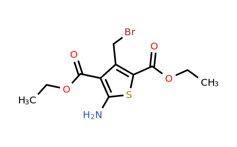 132651-46-8 | 2,4-Diethyl 5-amino-3-(bromomethyl)thiophene-2,4-dicarboxylate