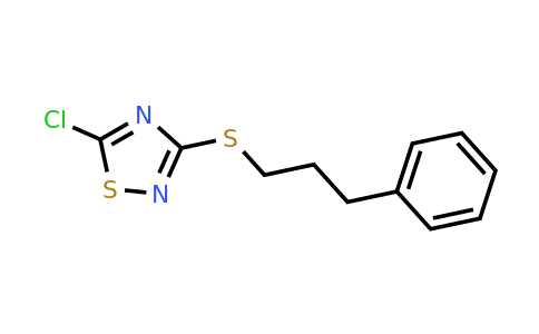 1326813-92-6 | 5-Chloro-3-[(3-phenylpropyl)sulfanyl]-1,2,4-thiadiazole