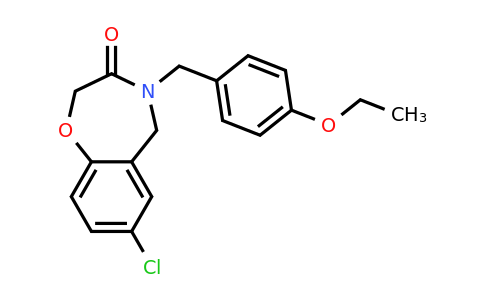 1326826-24-7 | 7-Chloro-4-(4-ethoxybenzyl)-4,5-dihydrobenzo[f][1,4]oxazepin-3(2H)-one