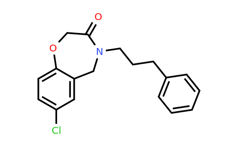 1326864-70-3 | 7-Chloro-4-(3-phenylpropyl)-4,5-dihydrobenzo[f][1,4]oxazepin-3(2H)-one
