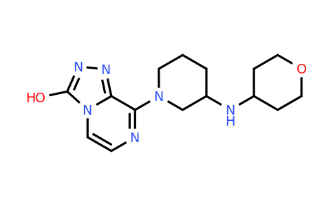 1326872-84-7 | 8-(3-((Tetrahydro-2H-pyran-4-yl)amino)piperidin-1-yl)-[1,2,4]triazolo[4,3-a]pyrazin-3-ol
