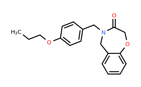 1326882-95-4 | 4-(4-Propoxybenzyl)-4,5-dihydrobenzo[f][1,4]oxazepin-3(2H)-one