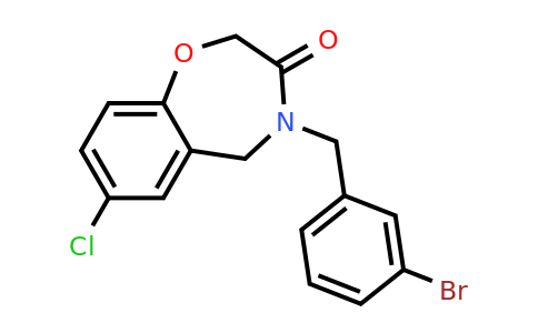 1326909-74-3 | 4-(3-Bromobenzyl)-7-chloro-4,5-dihydrobenzo[f][1,4]oxazepin-3(2H)-one