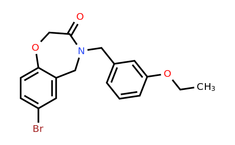 1326937-85-2 | 7-Bromo-4-(3-ethoxybenzyl)-4,5-dihydrobenzo[f][1,4]oxazepin-3(2H)-one