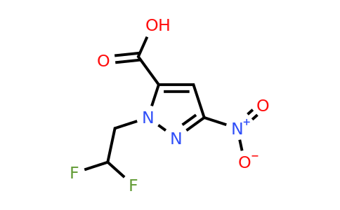 1328640-79-4 | 1-(2,2-Difluoroethyl)-3-nitro-1h-pyrazole-5-carboxylic acid