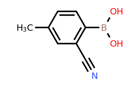 (2-Cyano-4-methylphenyl)boronic acid