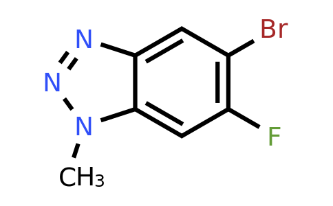 1330750-48-5 | 5-Bromo-6-fluoro-1-methyl-1H-benzo[d][1,2,3]triazole