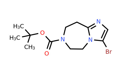 1330765-01-9 | tert-Butyl 3-bromo-8,9-dihydro-5H-imidazo[1,2-d][1,4]diazepine-7(6H)-carboxylate