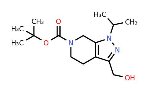1330765-10-0 | tert-Butyl 3-(hydroxymethyl)-1-isopropyl-4,5-dihydro-1H-pyrazolo[3,4-c]pyridine-6(7H)-carboxylate