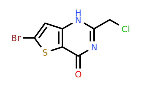 1330782-89-2 | 6-Bromo-2-(chloromethyl)thieno[3,2-d]pyrimidin-4(3H)-one