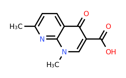 13317-12-9 | 1,7-Dimethyl-4-oxo-1,4-dihydro-1,8-naphthyridine-3-carboxylic acid