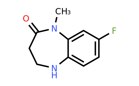 1333665-48-7 | 8-Fluoro-1-methyl-2,3,4,5-tetrahydro-1h-1,5-benzodiazepin-2-one