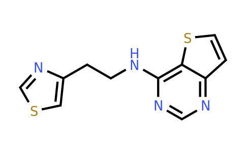 1333676-44-0 | n-(2-(Thiazol-4-yl)ethyl)thieno[3,2-d]pyrimidin-4-amine