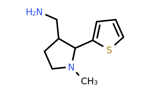 1333696-69-7 | [1-methyl-2-(thiophen-2-yl)pyrrolidin-3-yl]methanamine