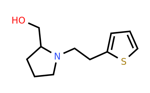 1333708-54-5 | (1-(2-(Thiophen-2-yl)ethyl)pyrrolidin-2-yl)methanol