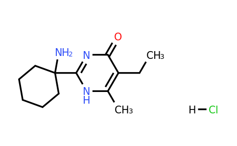 1333723-70-8 | 2-(1-Aminocyclohexyl)-5-ethyl-6-methylpyrimidin-4(1h)-one hydrochloride