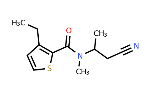 1333725-11-3 | n-(1-Cyanopropan-2-yl)-3-ethyl-N-methylthiophene-2-carboxamide