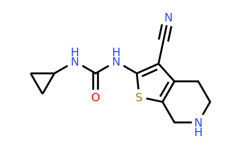 1333795-21-3 | 1-(3-Cyano-4,5,6,7-tetrahydrothieno[2,3-c]pyridin-2-yl)-3-cyclopropylurea