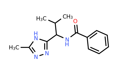 1334147-52-2 | n-[2-methyl-1-(5-methyl-4h-1,2,4-triazol-3-yl)propyl]benzamide