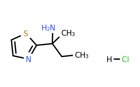 1334147-82-8 | 2-(1,3-Thiazol-2-yl)butan-2-amine hydrochloride