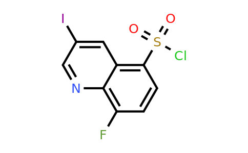 1334147-83-9 | 8-Fluoro-3-iodoquinoline-5-sulfonyl chloride