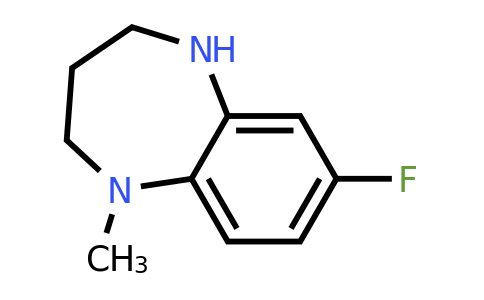 1334148-13-8 | 7-Fluoro-1-methyl-2,3,4,5-tetrahydro-1h-1,5-benzodiazepine