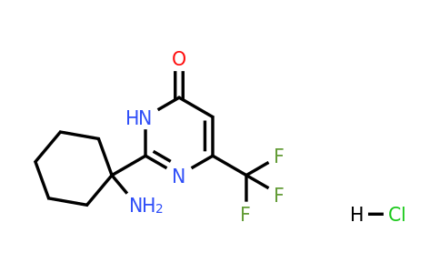 1334149-29-9 | 2-(1-Aminocyclohexyl)-6-(trifluoromethyl)pyrimidin-4(3h)-one hydrochloride