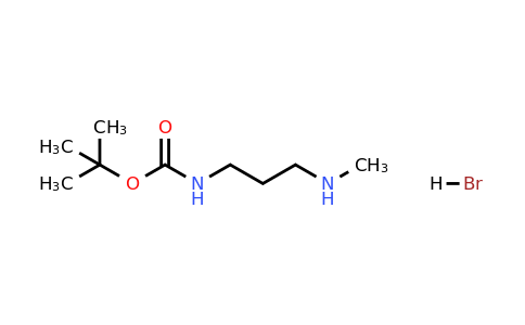 1334149-40-4 | tert-Butyl N-[3-(methylamino)propyl]carbamate hydrobromide