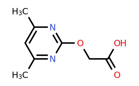 133458-10-3 | 2-[(4,6-dimethylpyrimidin-2-yl)oxy]acetic acid