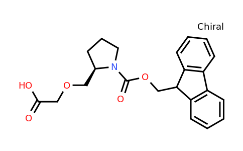 1335206-44-4 | (R)-2-((1-(((9H-Fluoren-9-yl)methoxy)carbonyl)pyrrolidin-2-yl)methoxy)acetic acid