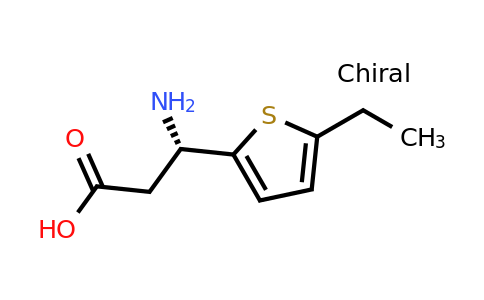 1336553-81-1 | (s)-3-Amino-3-(5-ethylthiophen-2-yl)propanoic acid
