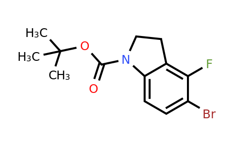 1337533-31-9 | tert-Butyl 5-bromo-4-fluoroindoline-1-carboxylate